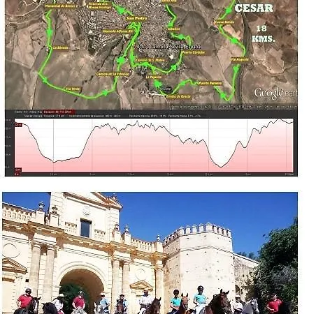 مزرعة للإقامة Cortijo Santa Clara *